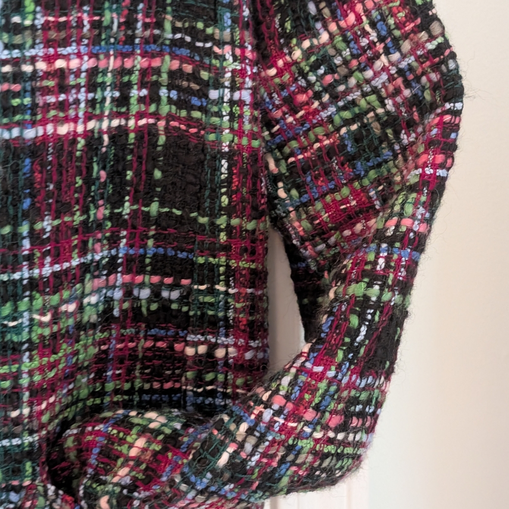 Talbots Women's Multicolor Plaid Jacket - Picture 5 of 14